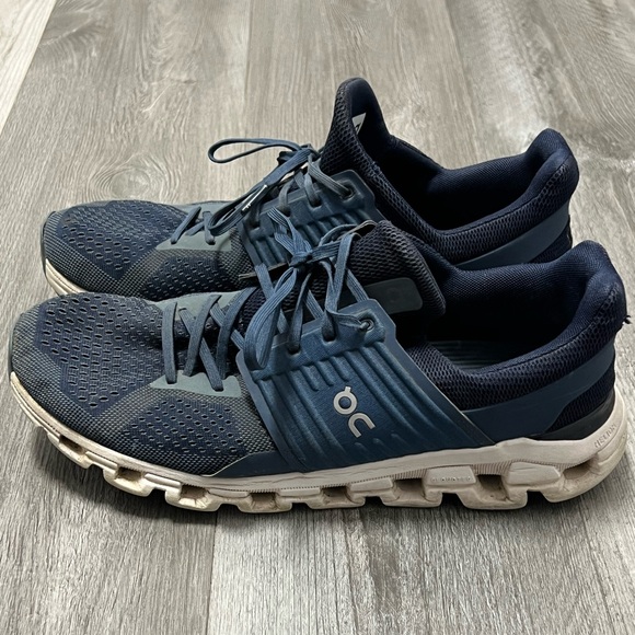On Cloudswift Road Running shoes/ blue& black /Size 11.5 - Picture 2 of 14